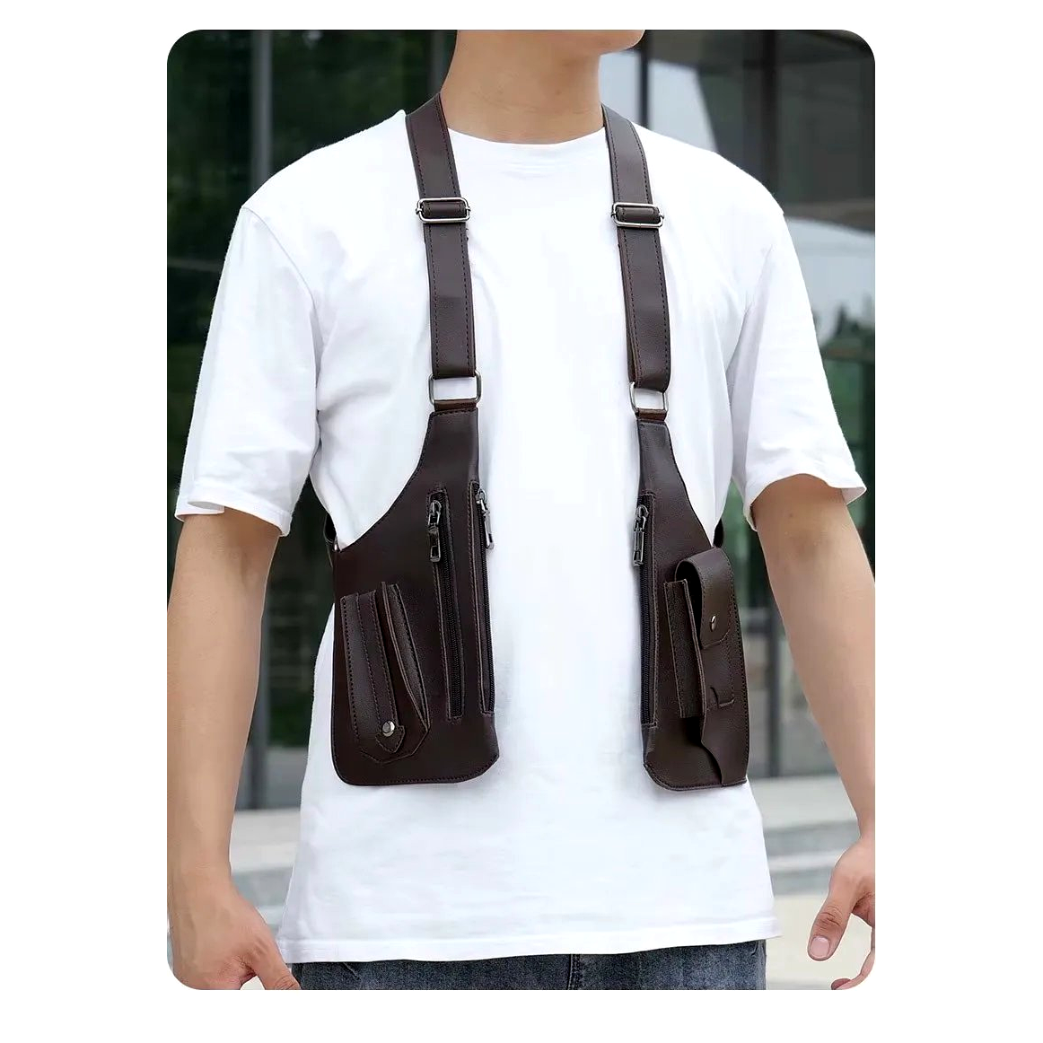 Everyday Vintage Leather Sling
