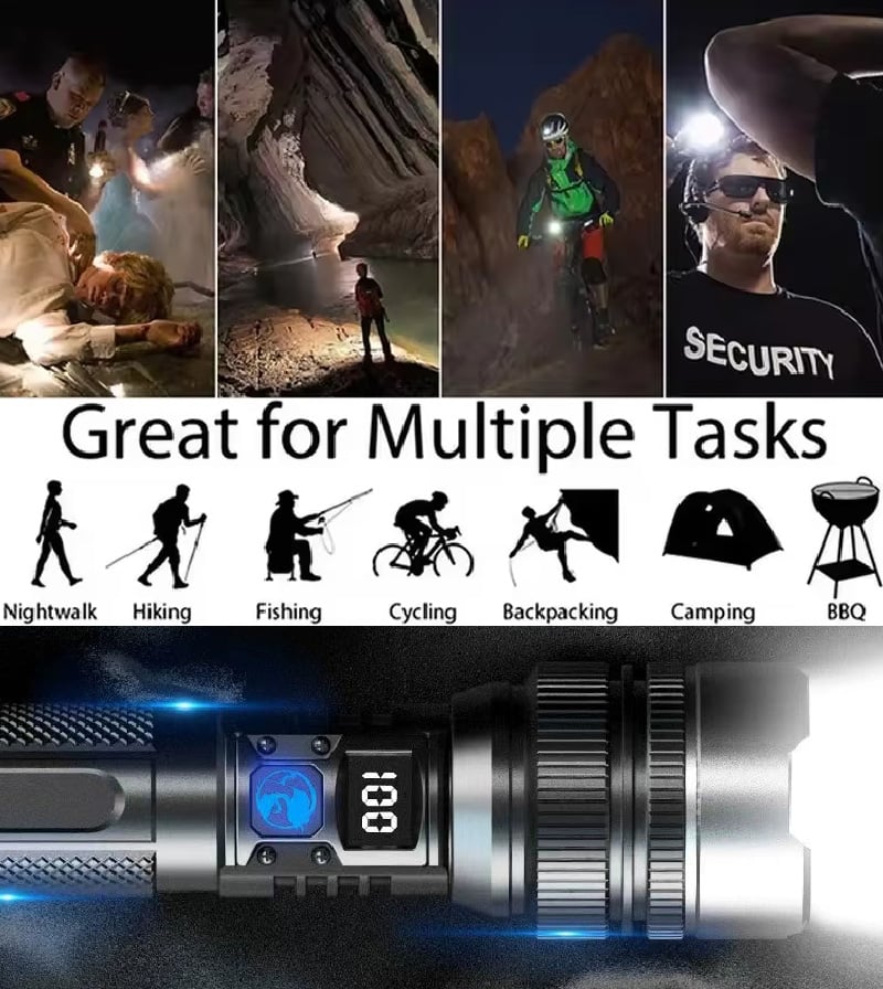 StormBeam Pro Flashlight