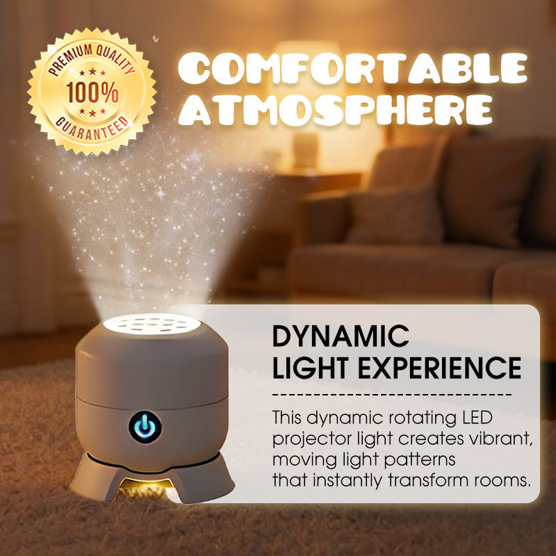 Aurora Spin LED Projector