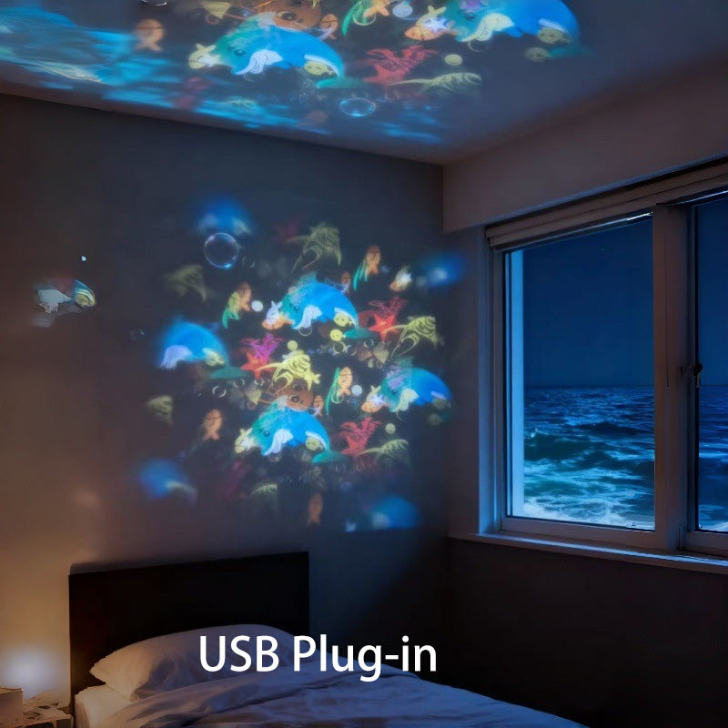 Aurora Spin LED Projector