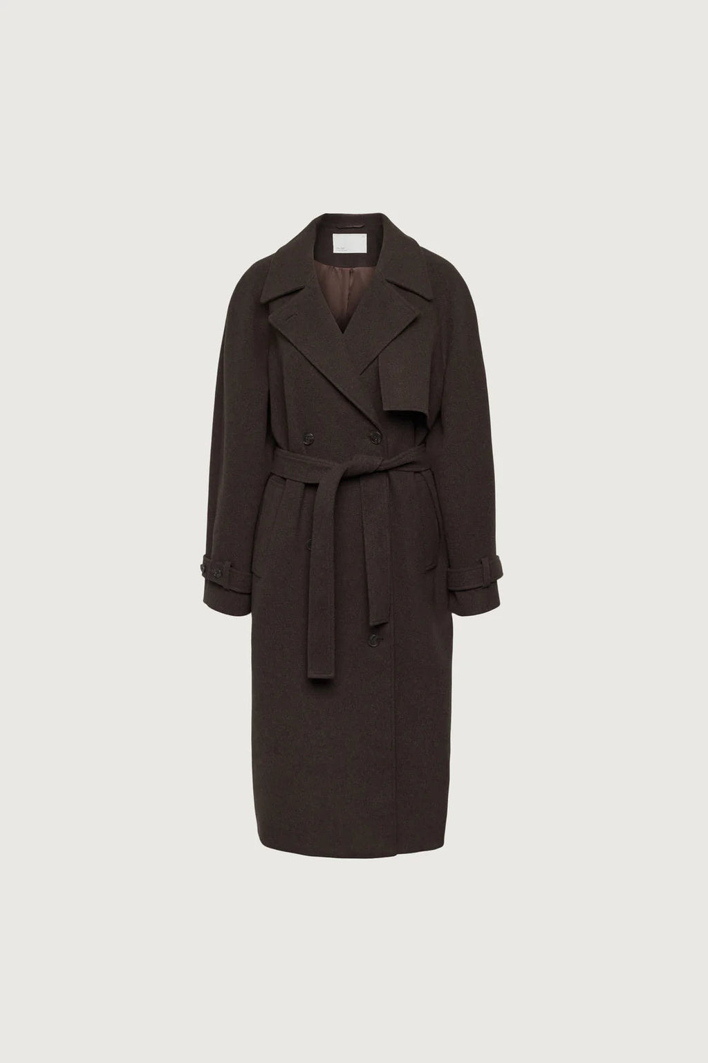 Elegant Brown Trench Coat