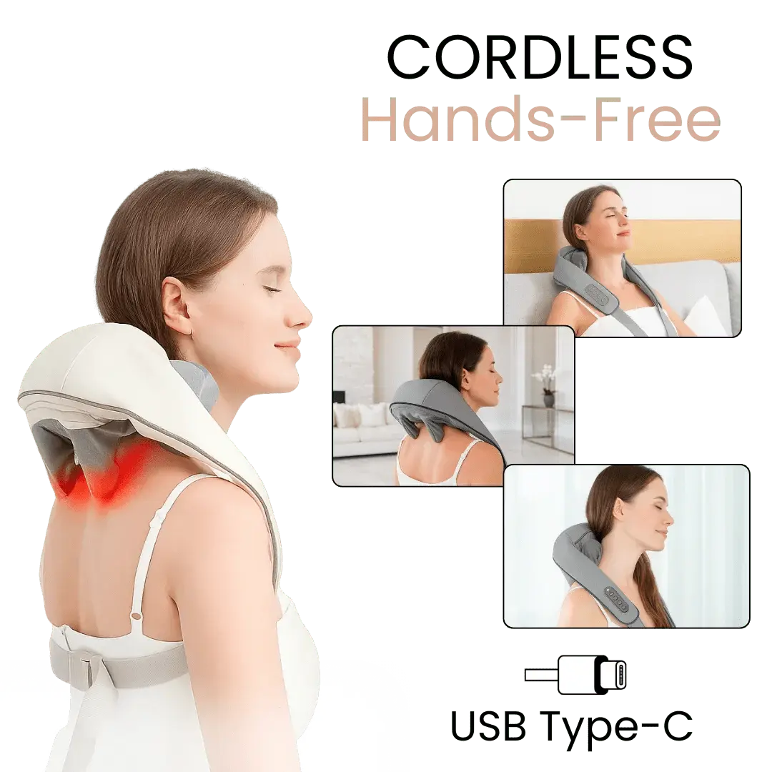 NeckEase Portable Relaxing Massage Therapy