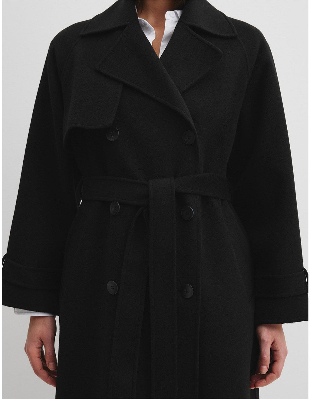 Elegant Brown Trench Coat