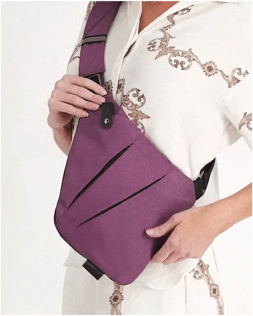 🎒 Anti-Theft Crossbody Sling Bag